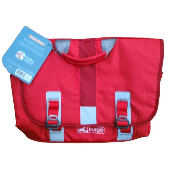 kurgo k9 Courier dog carrier Red Pet Carrier/Booster Travel Bag NO STRAPS - Picture 2 of 7